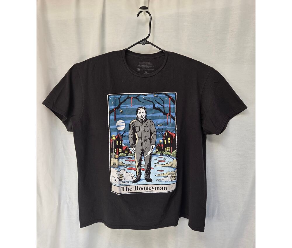 Michael Meyers Halloween Tarot T-Shirt : The Boogeyman Size 2XL